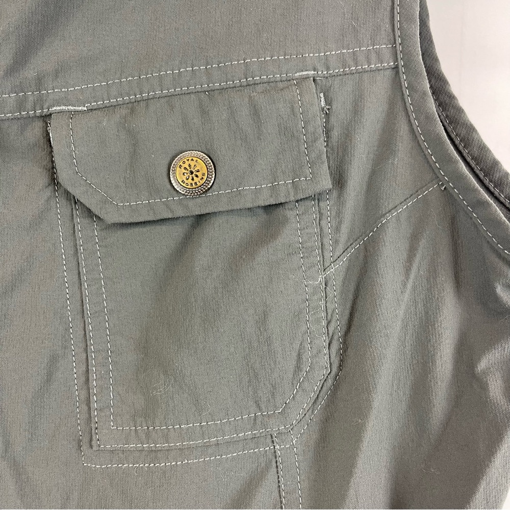 Royal Robbins Performance Utility Vest‎ Men’s M Gray Outdoor Travel Hiking Zip - Picture 7 of 16
